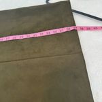 Spanx Faux Suede Column Dress Utility Green Size M NWT V Neck Pullover Photo 11