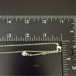 Swavorski SWAROVSKI Swan Signed Rhodium Plated Open Heart Pave Crystal Pendant Necklace 5g Photo 11