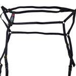 Pink Lipstick Black Strap Garter S/M‎ NWOT Size undefined Photo 1