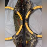 Elegant Black and Gold Satin Lotus Women's Bag with Bamboo Handle Photo 3