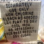 John Paul Richard Tropical Pure Linen Skirt Sz 14 Leaves Hibiscus Beach Umbrella Photo 14