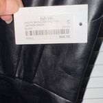 DO+BE  black leather dress with shoulder pads Photo 3