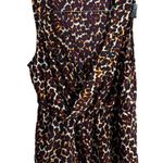 Merona  Sleeveless Animal Print Wrap-style Blouse Photo 0