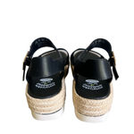 DR. SCHOLL'S Once Twice Black Women's Platform Sandal Size 6.5 #B1141 Photo 4