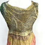 Colorful Rainbow Mermaid Sleeveless Dress Hippie Bohemian Photo 8