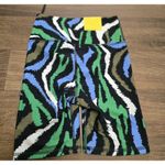 Diane Von Furstenberg  for Target‎ DVF Disco Zebra Bike Shorts XXS Green Photo 2