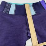 Lululemon  Leggings Womens 6 Purple Dense Slub Denim Wunder Under Crop‎ Photo 9