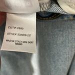 Articles of Society  Demin Mini Skirt size 28 frayed hem Photo 7