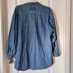 Levi's Vintage Levi’s 90s Women’s Blue Denim Top Cotton Long Sleeve M/L Hong Kong Photo 1