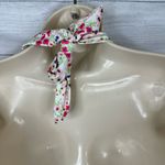 Lulus Womens size Medium Vacation Calling White Floral O-Ring One Piece Swimsuit Photo 6