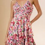 Yumi Kim  Floral Ruffle Tiered Mini Jax Dress Photo 1