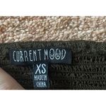 Current Mood green lace up crop top strappy corset style sexy party club XS Photo 2