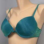 Lily Of France Vintage Push Up Bra 36B Style 1729 1773 Iridescent Front Close Photo 2