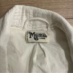 Show Me Your Mumu  Gillian Jacket Ivory Double Breasted Crepe Bell Sleeve Size L Photo 1