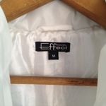 White Zip Front Lightweight Vest Size Medium Photo 1