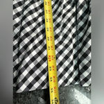 Betsey Johnson  | Gingham Check Fit & Flare Black / Ivory Dress Size 6 NWT Photo 7