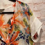Tommy Bahama Bungaroo blossom 100% silk blouse S Photo 4