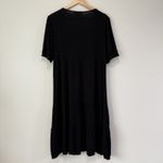 Cactus & Pearl Prairie Granny Black White Crochet Gauze Midi Dress Sz L Cottage Size L Photo 6