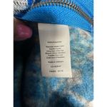 Talbots NWT Sz Medium Blue Fair Isle Print Hooded Sweatshirt Pullover #B12-6 Photo 9