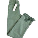 JONATHAN SIMKHAI STANDARD River High Rise Straight Size 25 Jade Photo 12