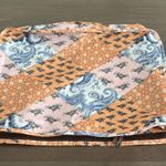 Free People Paisley Packable Travel Tote- Orange, Blue, Pink Photo 1