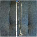 Source Unknown Harry Potter Deathly Hallows Y2K Fashion Necklace Photo 3