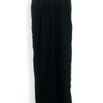 Seafolly black 100% cotton gauze maxi dress braided strappy neck tie size small Photo 0