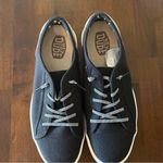 Hey Dude New  Cody Craft Black/Tan Linen Sneakers Womens 12 Photo 2