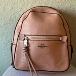 Coach : Pink Andi (F30530) Mini Leather Backpack- Silver Tone Photo 14