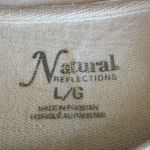 Natural Reflections Vintage 90s White Red Blue USA Flag Crewneck Sweatshirt Sz L Size L Photo 3