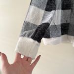 Liverpool  black plaid cardigan Photo 2