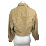ZARA Trf Collection Women's Tan Long Sleeve Button Up Shacket Corduroy Jacket XS Photo 1