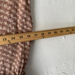 VICI Jumpsuit Womens Small Brown White Short Sleeve Waist Tie Soft Rayon Romper Photo 5