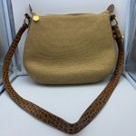 ERIC JAVITS straw tan shoulder bag Photo 2