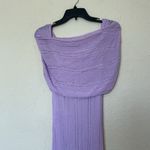 House Of CB  “MICAH” ORCHID‎ LADDER KNIT MAXI DRESS, Small Photo 3