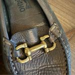 Salvatore Ferragamo  Gancini Horsebit Driving Moccasins Loafers leather Size 8 Photo 8
