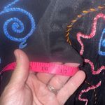 Vintage SAVE THE QUEEN Mesh Avant Garde Patchwork Euro Crop Top Women's size Black Size L Photo 6