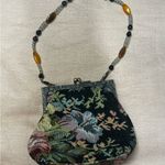 Vintage style Granny Beaded Purse Small Detachable Bead Strap Pink Photo 2