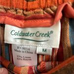 Coldwater Creek  Vibrant Striped Women’s wide leg Pants M Photo 4