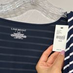 Lane Bryant NWT Nautical Black and White Striped Cardigan plus size 26/28 Photo 4