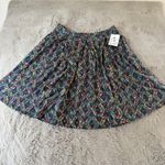 LuLaRoe NWT 2  Madison Skirt‎ 3XL Red White Plaid Print Floral Cottagecore Soft Photo 5