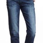 DL1961 Women’s Dark Wash Mid Rise Distressed Riley Boyfriend Jeans *altered Photo 0