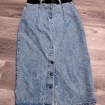 Stuffed Shirt Jeanswear Vintage Denim Blue Jean MIDI Skirt 11/12 Size undefined Photo 1
