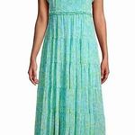 Likely Chloe Crinkled Floral Chiffon Midi Maxi Dress Size: 6 Photo 1