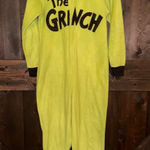 Dr. Seuss  Women's Sz Small S 3/5 The Grinch Hooded Costume Pajama Jumpsuit Photo 0