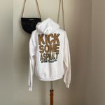 Reebok Vintage Hanes 1993 Road Race White Pullover Hoodie, Size XL Photo 1