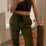 ASOS Green Ribbon Tie Joggers Photo 0