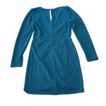 Speechless  Hunter Green Glitter Long Sleeve Wrap Dress Party Cocktail‎ Medium Photo 4