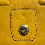 Coach  SoHo Campbell Small Buckle Yellow Leather Wallet Photo 10