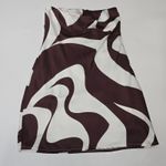 SNDYS Angel Mini Dress in Brown Swirl XS White Photo 3